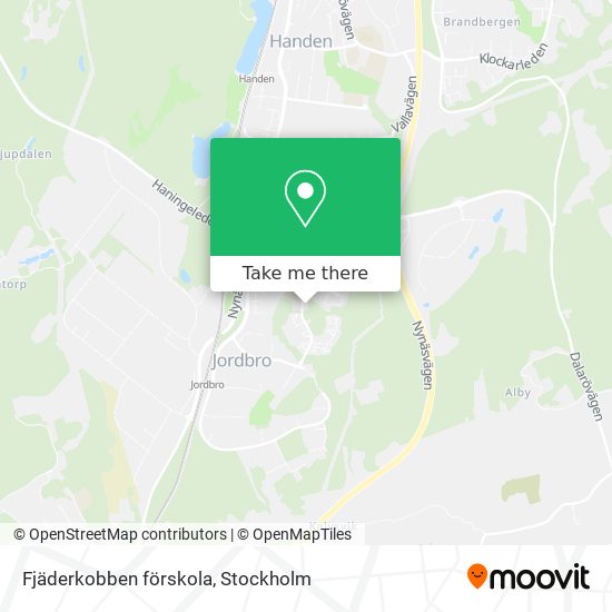 Fjäderkobben förskola map