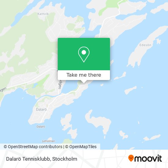 Dalarö Tennisklubb map