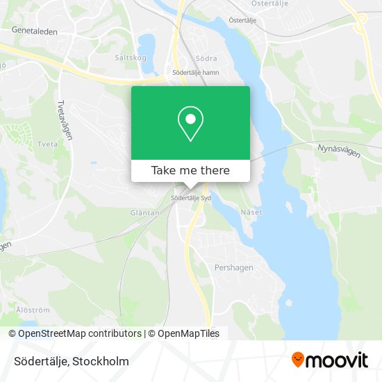 Södertälje map