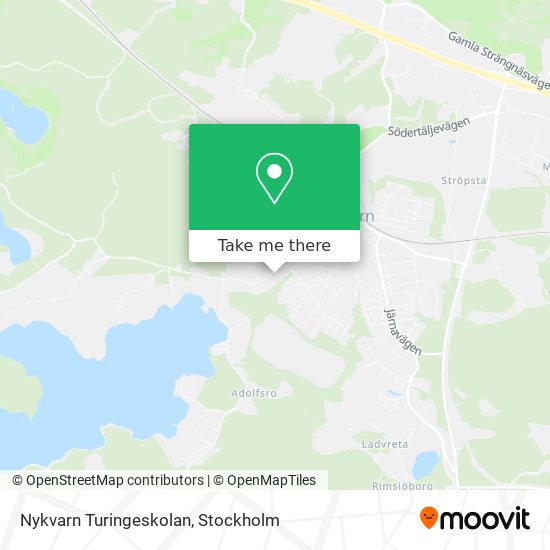 Nykvarn Turingeskolan map