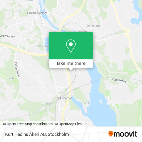 Kurt Hedins Åkeri AB map