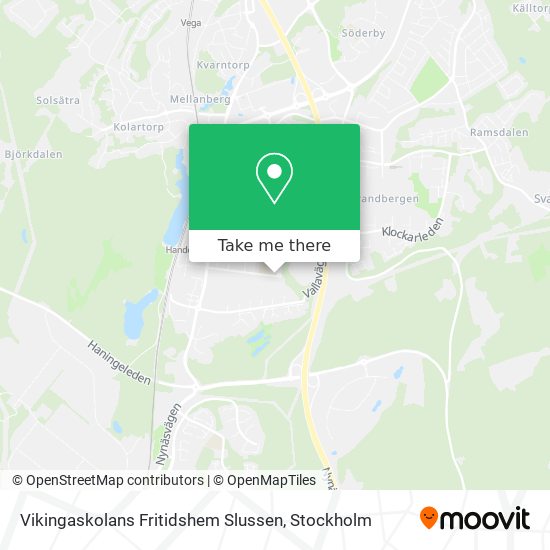 Vikingaskolans Fritidshem Slussen map