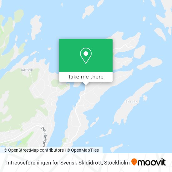 Intresseföreningen för Svensk Skididrott map