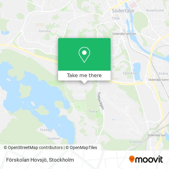 Förskolan Hovsjö map