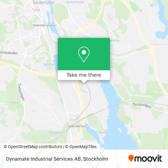 Dynamate Industrial Services AB map