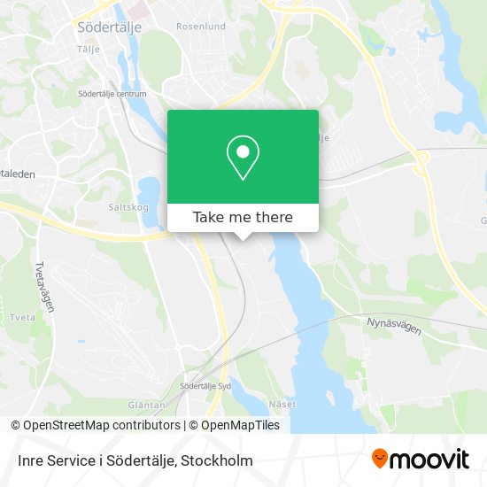 Inre Service i Södertälje map