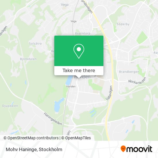 Mohv Haninge map