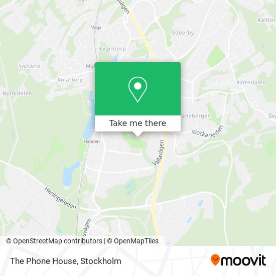 The Phone House map