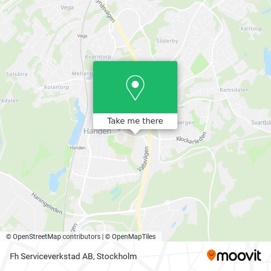 Fh Serviceverkstad AB map