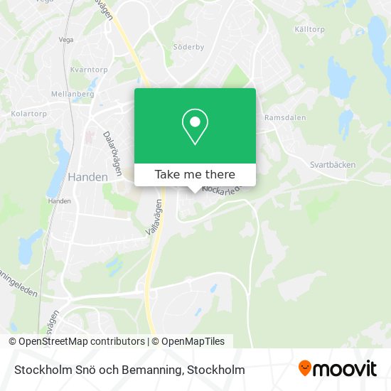 Stockholm Snö och Bemanning map