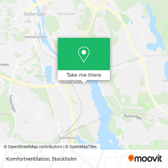 Komfortventilation map