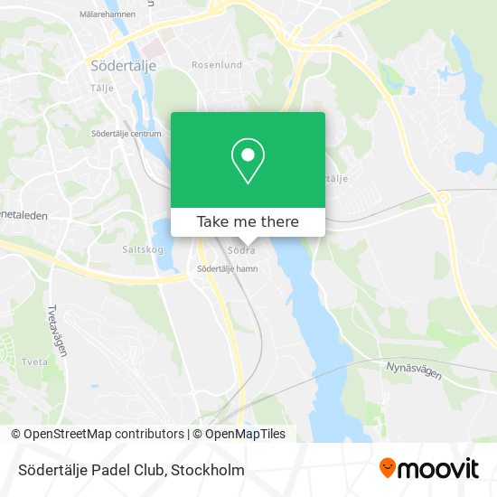 Södertälje Padel Club map