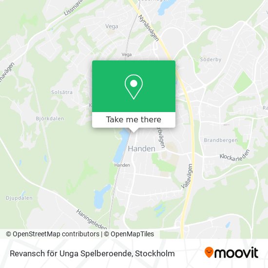 Revansch för Unga Spelberoende map