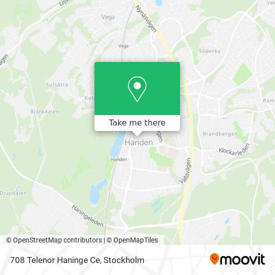 708 Telenor Haninge Ce map