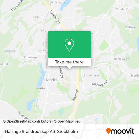 Haninge Brandredskap AB map