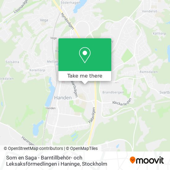 Som en Saga - Barntillbehör- och Leksaksförmedlingen i Haninge map