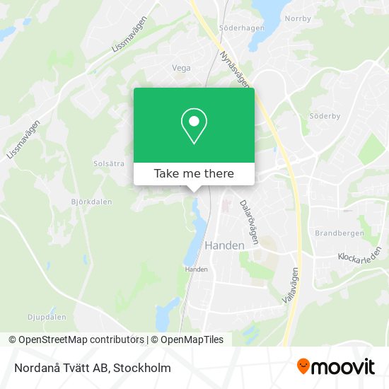 Nordanå Tvätt AB map