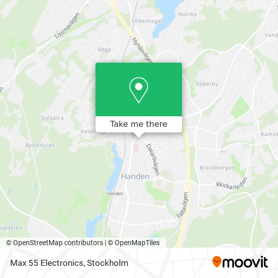 Max 55 Electronics map