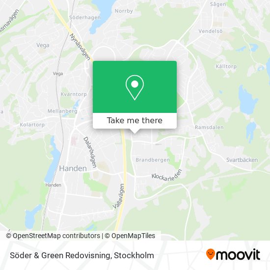 Söder & Green Redovisning map