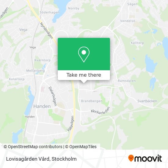 Lovisagården Vård map