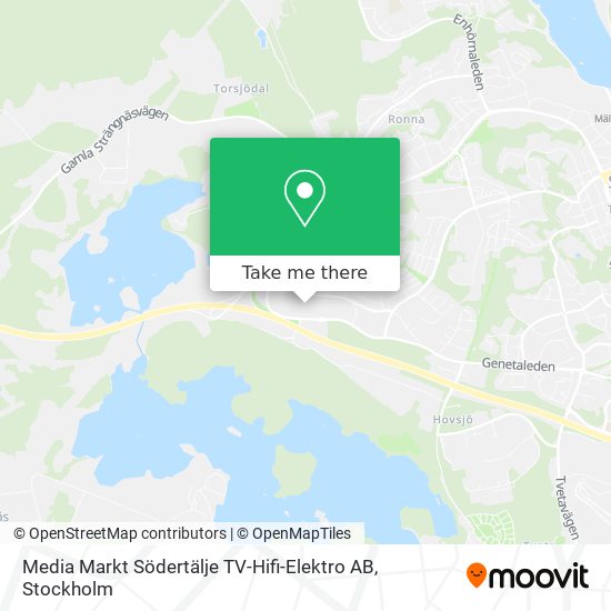 Media Markt Södertälje TV-Hifi-Elektro AB map