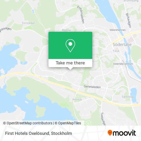 First Hotels Oxelösund map