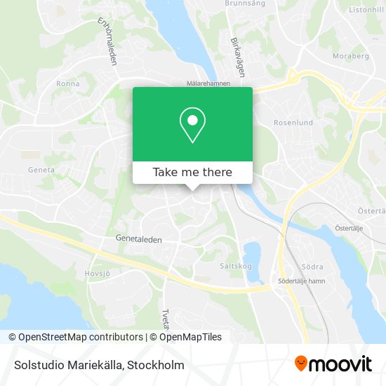 Solstudio Mariekälla map
