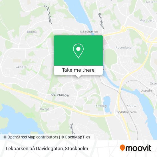 Lekparken på Davidsgatan map