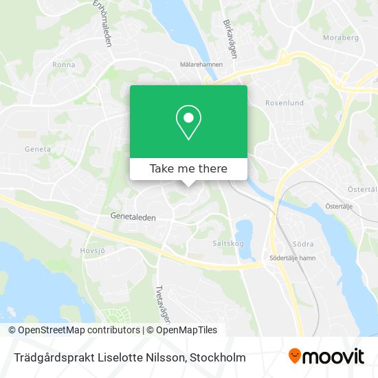 Trädgårdsprakt Liselotte Nilsson map