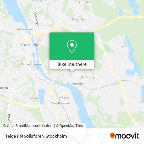 Telge Fotbollsfören map