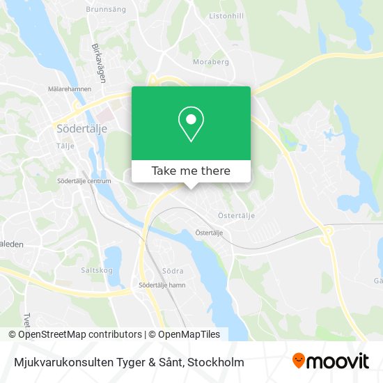 Mjukvarukonsulten Tyger & Sånt map