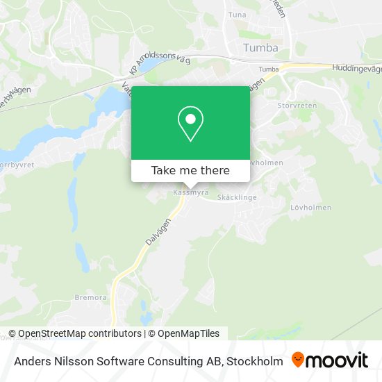 Anders Nilsson Software Consulting AB map