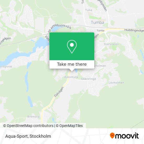 Aqua-Sport map