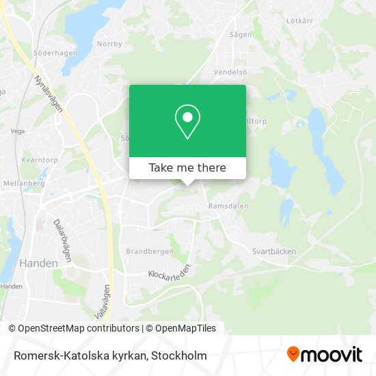 Romersk-Katolska kyrkan map