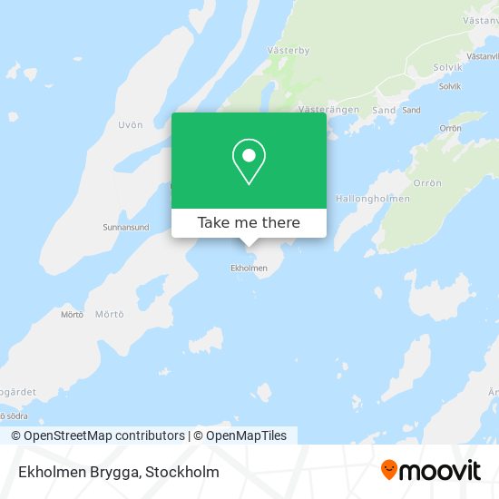 Ekholmen Brygga map