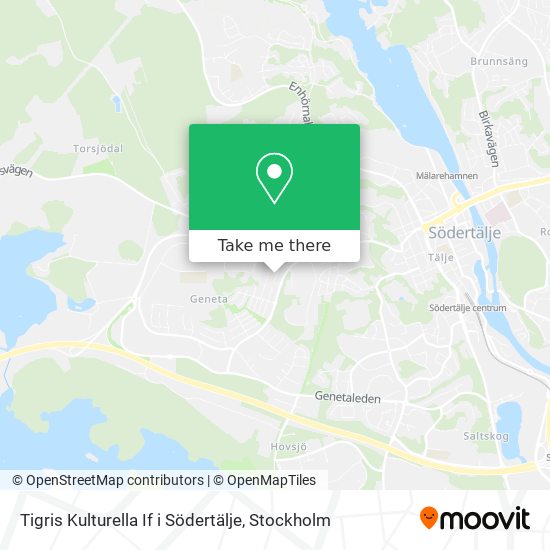 Tigris Kulturella If i Södertälje map