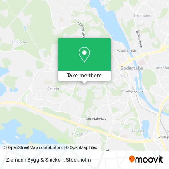 Ziemann Bygg & Snickeri map