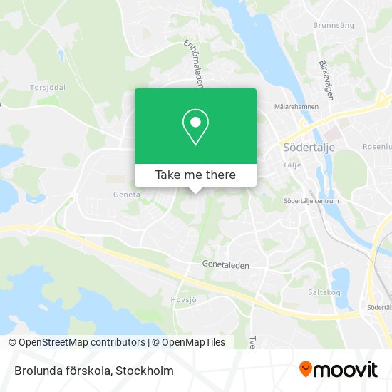 Brolunda förskola map