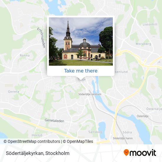 Södertäljekyrkan map