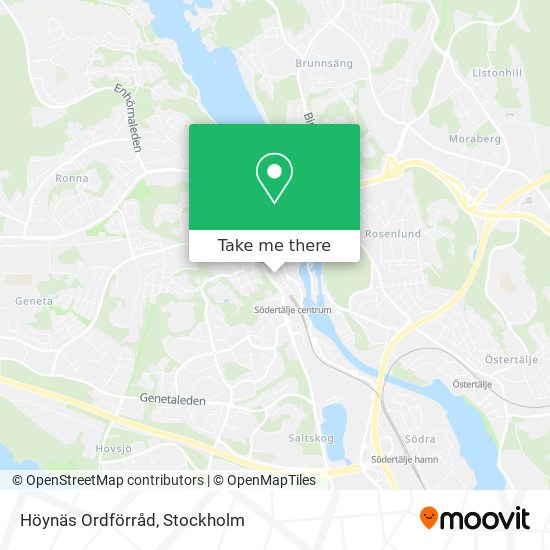 Höynäs Ordförråd map