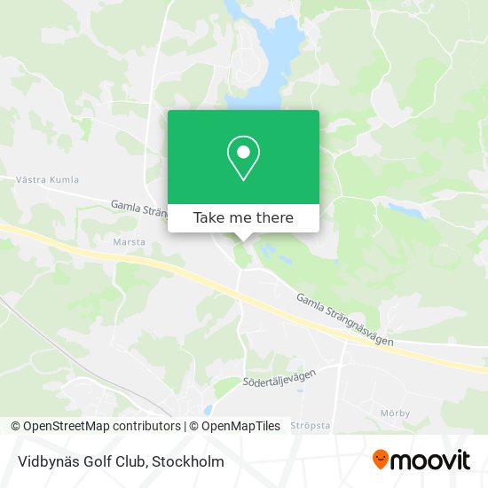 Vidbynäs Golf Club map