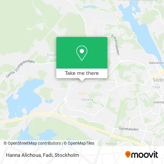 Hanna Alichoua, Fadi map