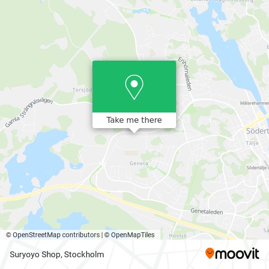 Suryoyo Shop map