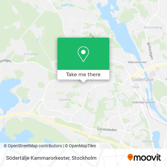 Södertälje Kammarorkester map