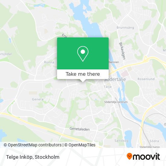 Telge Inköp map