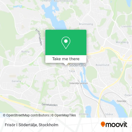 Frisör I Södertälje map