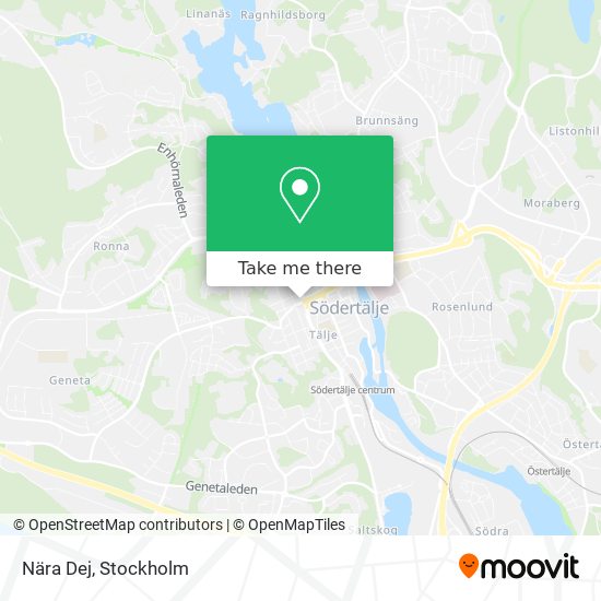 Nära Dej map