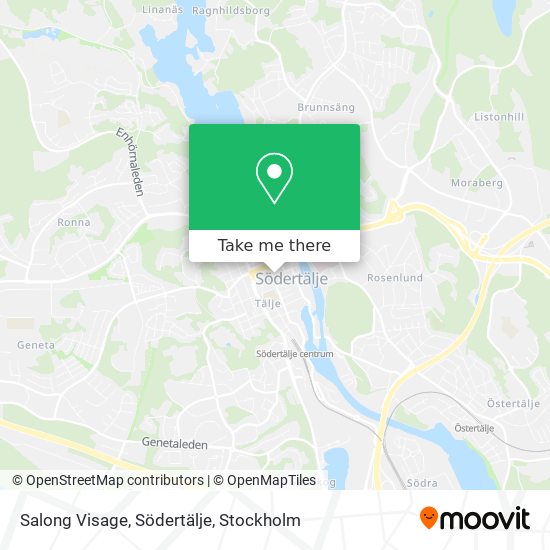 Salong Visage, Södertälje map