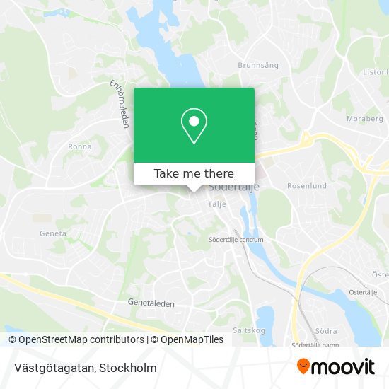 Västgötagatan map