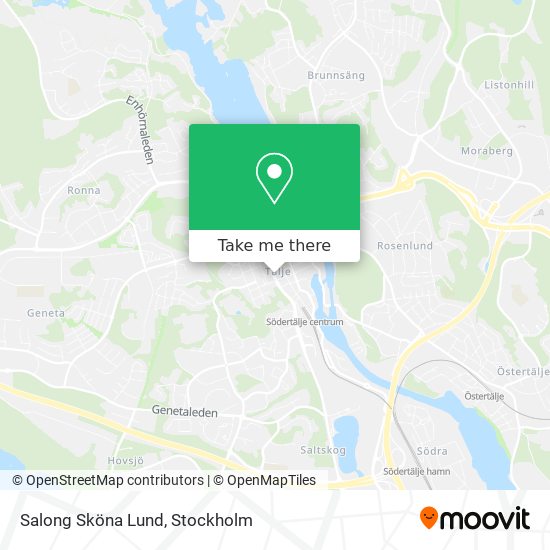 Salong Sköna Lund map